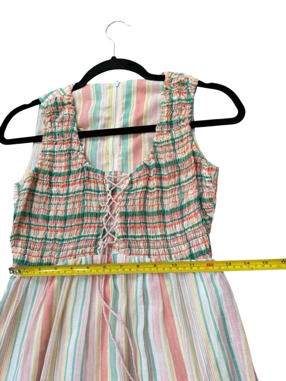 Jody of California vintage sleeveless dress size 7-8 - Picture 4 of 16